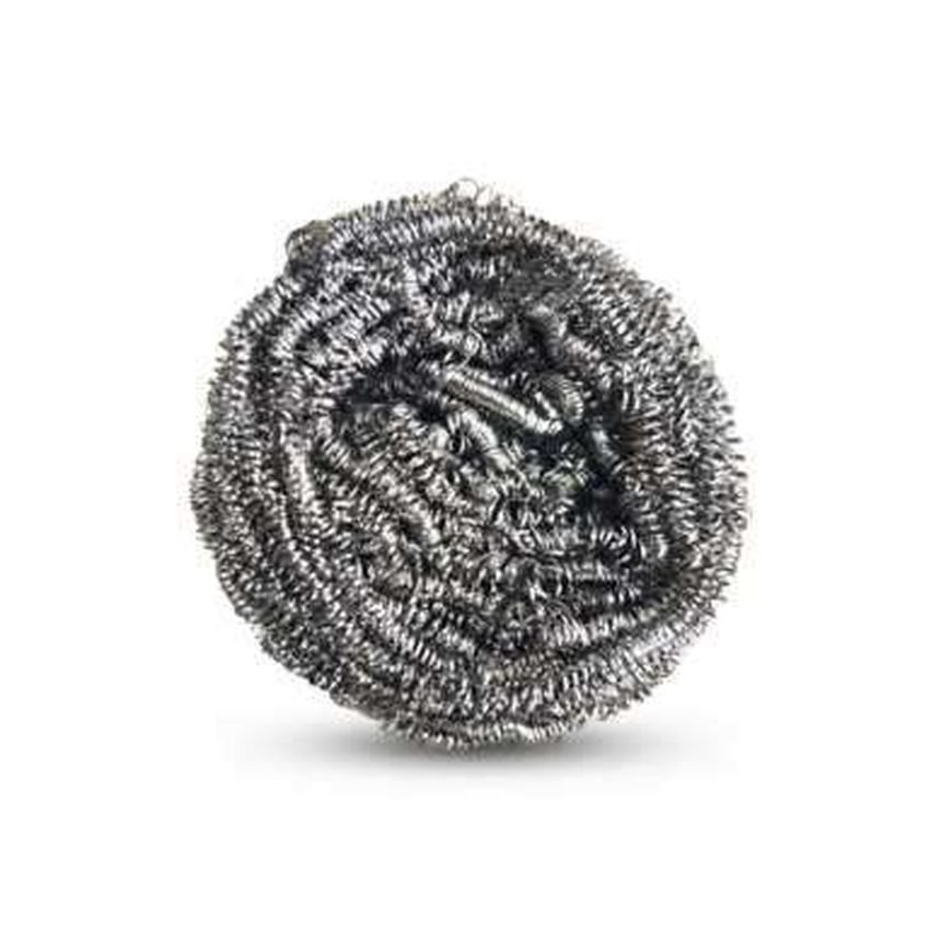 Stainless steel scrubber