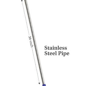 Pole Star 16 Inch Foam Wiper SS Pipe