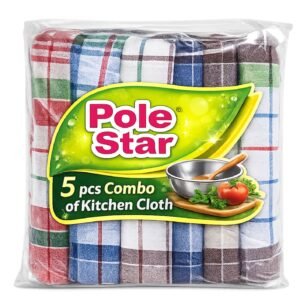 Pole Star Kitchen Cloth (5Pcs Combo) 18X18